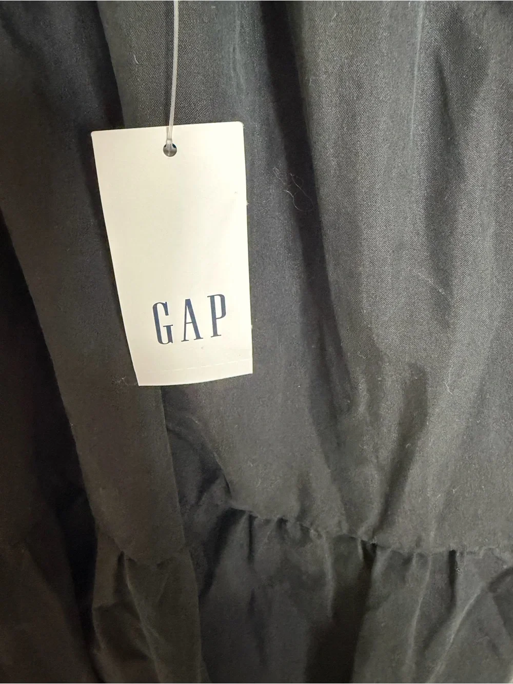 GAP Black Halter Tiered Maxi Dress - Picture 4 of 6
